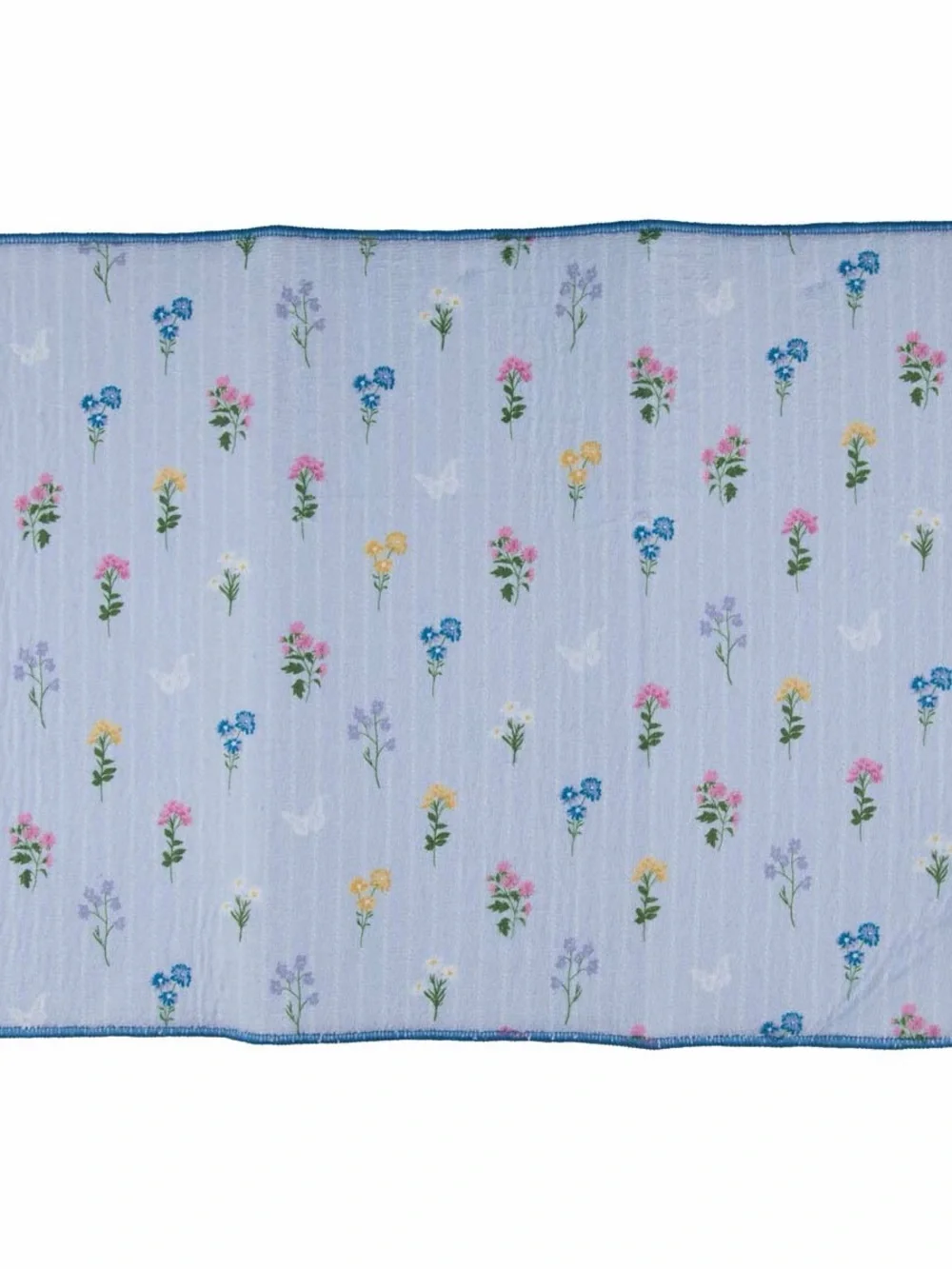 Dolly Parton Floral Blue Dish Mat